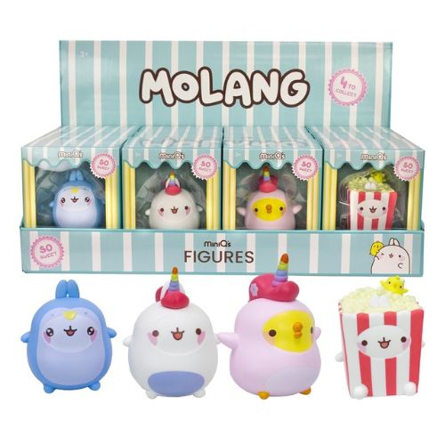MOLANG Personaggini cm In Window Box (cm 9×12) In espo da 12pz 4ass…x12…x24